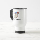 Rocket-Wissenschaftler-Tasse Reisebecher (Vorderseite Links)