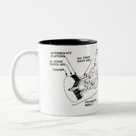 Rocket Zweifarbige Tasse
