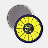 Rocketeer-Kühlschrankmagnet Magnet (Vorderseite/Rückseite)