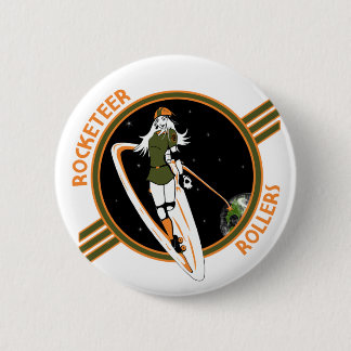 Rocketeer-Rollen-Knopf Button