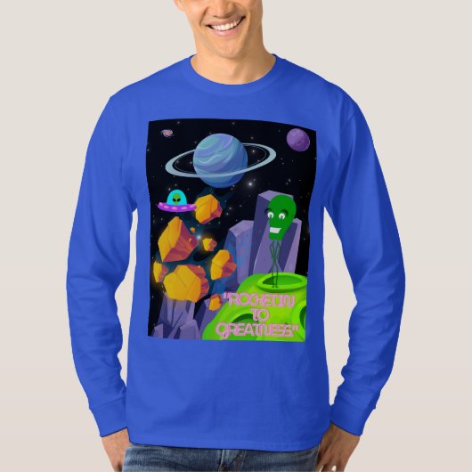 ROCKETING TO GREATNESS T-Shirt (Vorderseite)