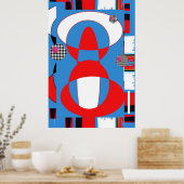 Rocketladung Poster (Küche)