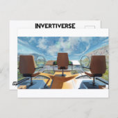 RocketLodge 3D Räume Kabine - Postkarte (Vorne/Hinten)