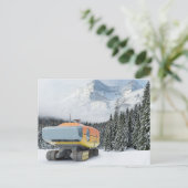 RocketLodge 3D Snowy Mountain - Postkarte (Stehend Vorderseite)
