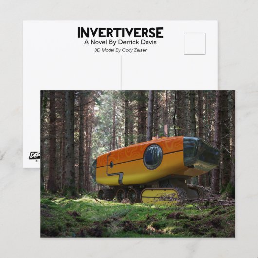 RocketLodge 3D-Wald - Postkarte (Vorne/Hinten)