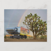 RocketLodge 3D Wüste Joshua Tree - Postkarte (Vorderseite)