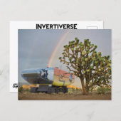 RocketLodge 3D Wüste Joshua Tree - Postkarte (Vorne/Hinten)