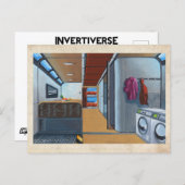 RocketLodge Living Quarters - Postkarte (Vorne/Hinten)