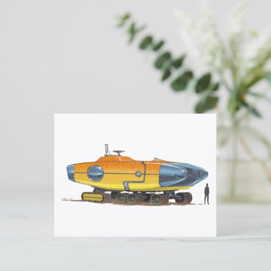 RocketLodge - Postkarte (Stehend Vorderseite)