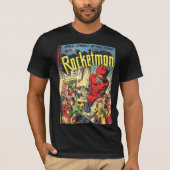 Rocketman Vintage Comicen T-Shirt (Vorderseite)