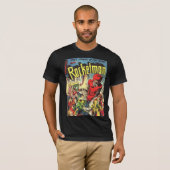 Rocketman Vintage Comicen T-Shirt (Vorne ganz)
