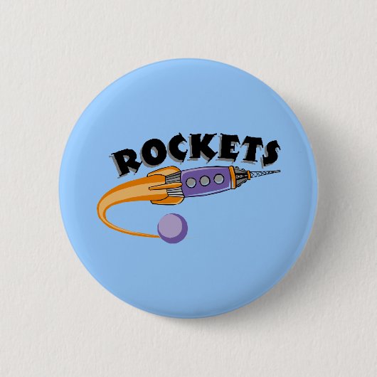 Rockets Button (Vorderseite)