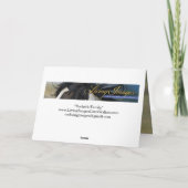 Rocket's Family Greeting Card Einladung (Rückseite)