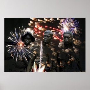 Rockets Red Glare Poster