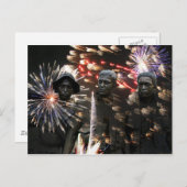 Rockets Red Glare Postkarte (Vorne/Hinten)