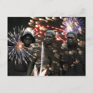 Rockets Red Glare Postkarte