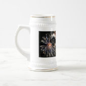 Rockets-Rot-greller Glanz Bierglas (Links)