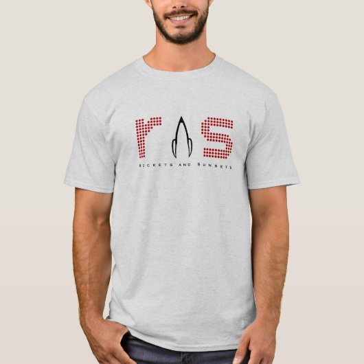 Rockets&Sunsets Logo T-Shirt (Vorderseite)