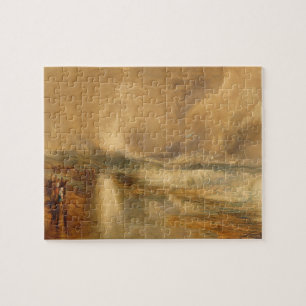 Rockets und blaue Lichter, 1855 (chromolitho) Puzzle