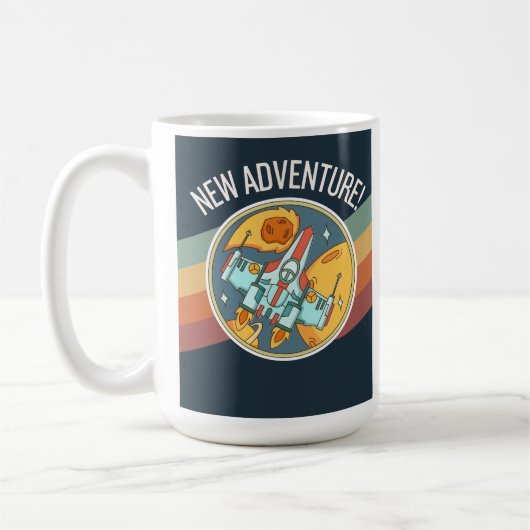 ROCKETSCHAFT KAFFEETASSE (Links)