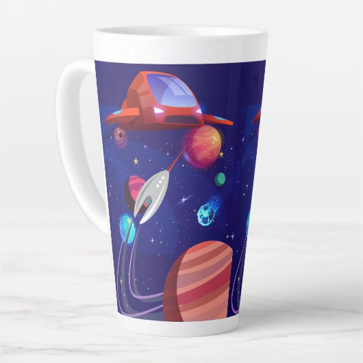 ROCKETSCHAFT MILCHTASSE (Linke Ecke)