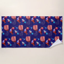 ROCKETSCHAFT STRANDTUCH