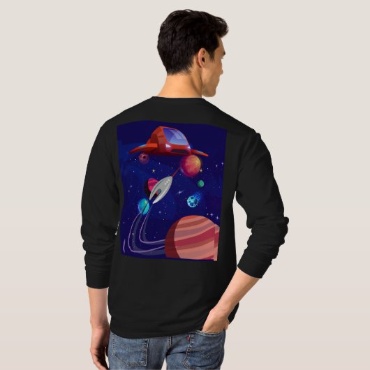 ROCKETSCHAFT T-Shirt (Schwarz voll)