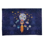 Rocketschiff Kinder Bettzeug Kissenkoffer Set Kissenbezug (Vorderseite-Rechts)