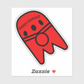 Rocketship Birthday Party Aufkleber (Blatt)