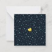 Rocketship Blass Off Kids Klasse Valentine Karte (Rückseite)