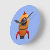 ROCKETSHIP CLOCKS RUNDE WANDUHR (Winkel)