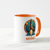 Rocketship Mug Tasse (VorderseiteRechts)