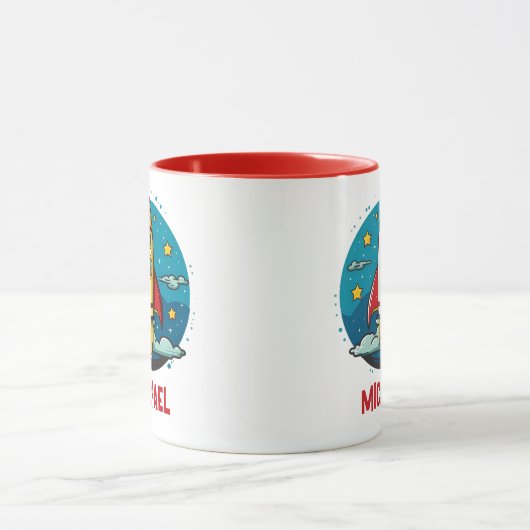 Rocketship Mug Tasse (Zentrum)