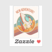 Rocketship Neues Abenteuer Aufkleber (Blatt)