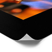 Rocketship Pinball Poster (Ecke)