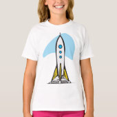 Rocketship Ready to Launch T - Shirt (Vorderseite)