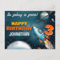 Rocketship Space Adventure Geburtstag