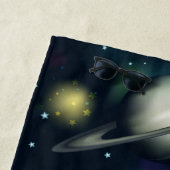 Rocketship Space Adventure personalisieren Strandtuch (Beispiel)
