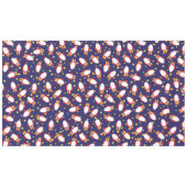 Rocketship Weltraumjunge Niedlich Tischdecke (Vorderseite (Horizontal))