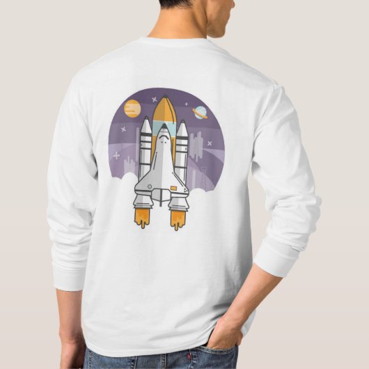 Rocketspiel T-Shirt (Rückseite)
