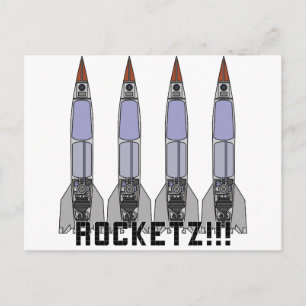 Rocketz3 Postkarte