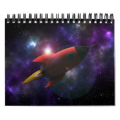 Rockey in space kalender (Titelbild)