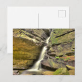 Rockfälle, Hügel, Ohio Postkarte (Vorne/Hinten)