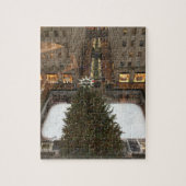 Rockfeller Center Christmas Tree New York City NYC Puzzle (Vertikal)