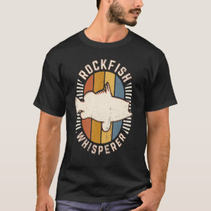 Rockfish Flüsterer Vintage Klassiker Retro Tier Lo T-Shirt