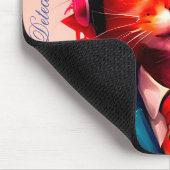 "Rockford" der Detektivagentur Tabbykin Mousepad (Ecke)