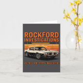 Rockford Detective Agency - Rockford Files Karte (Gelbe Blume)