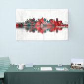 Rockford Illinois Skyline Banner (Messeveranstaltung)