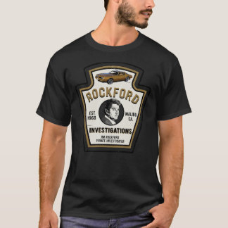 Rockford Investigations Emblem Classic T - Shirt