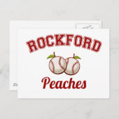 Rockford-Pfirsiche Postkarte (Vorne/Hinten)